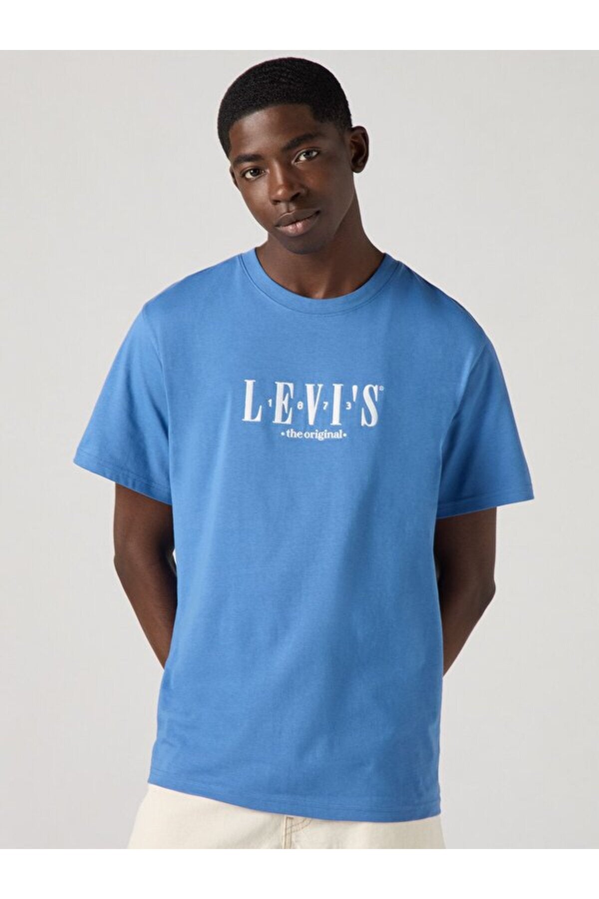 Levi's Oversize Erkek T-Shirt - Kısa Kol - Minimalist
