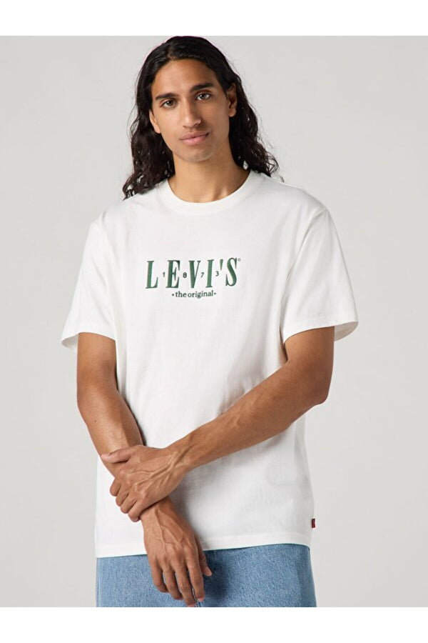 Levi's Oversize Erkek T-Shirt - Kısa Kol Yuvarlak Yaka Günlük