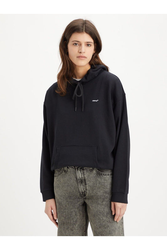 Levi's Oversize Kapüşonlu Crop Sweatshirt - Günlük Şıklık