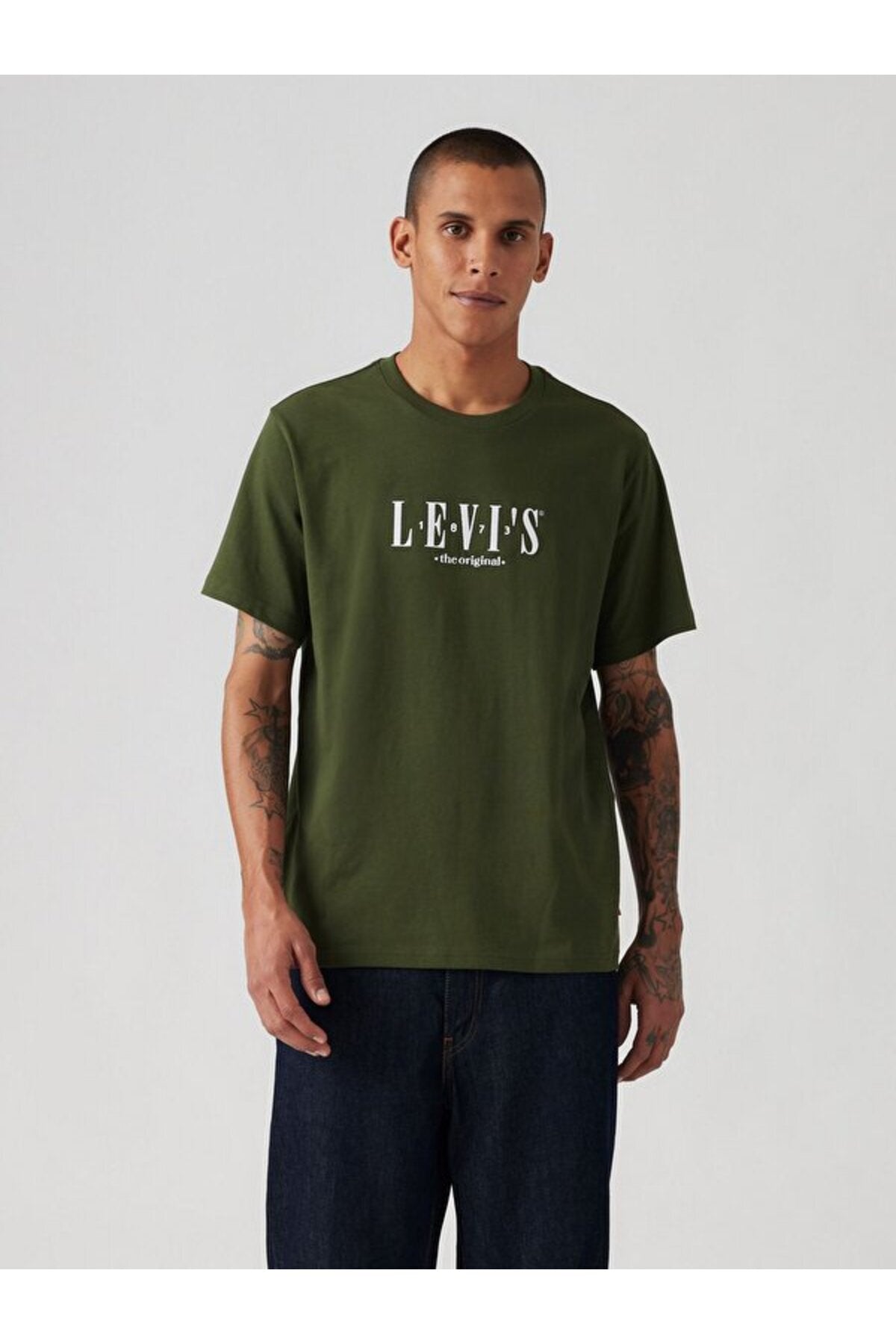 Levi's Oversize Minimalist Erkek T-Shirt - Kısa Kol - Regular Fit Main image