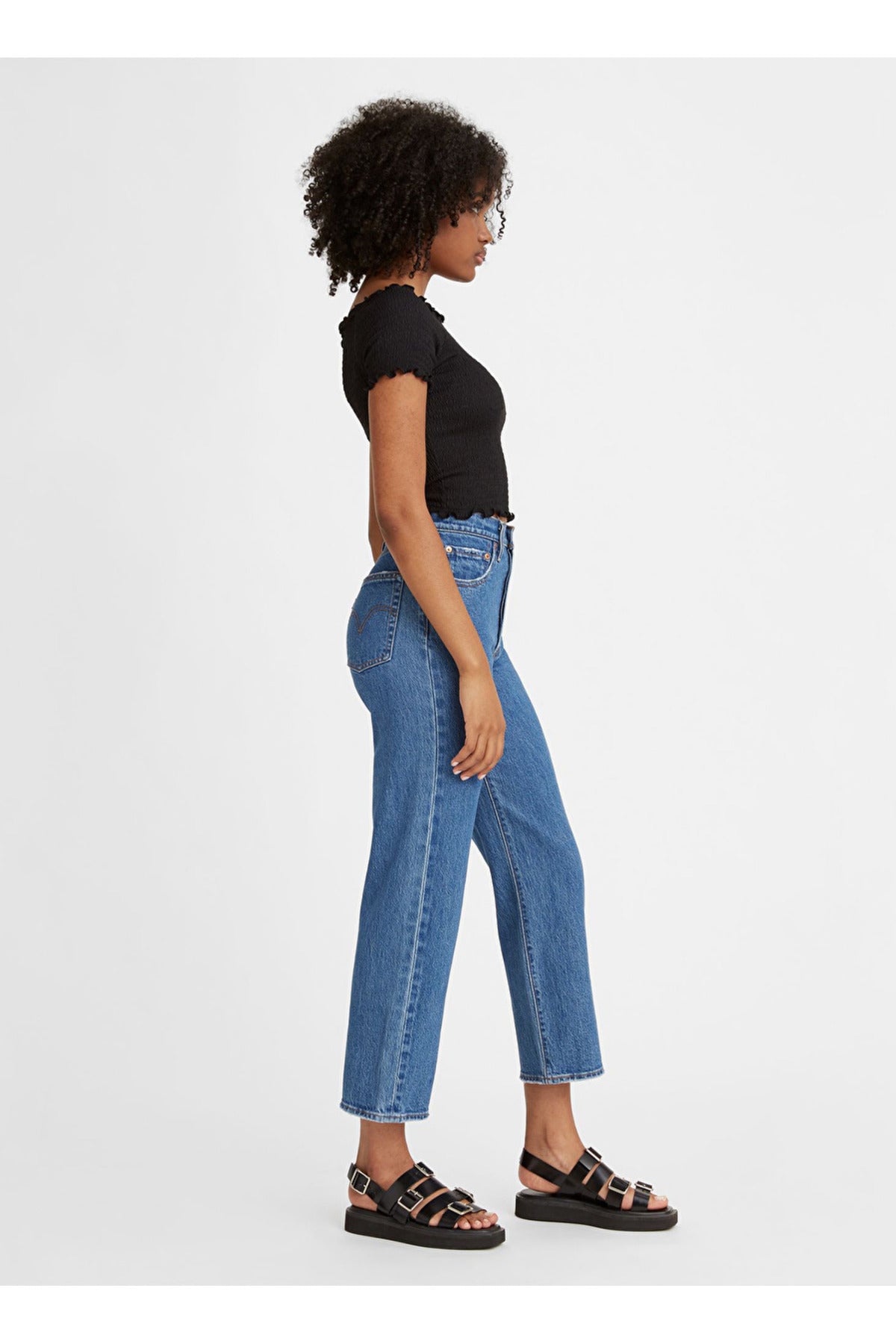 Levi's Yüksek Bel Midi Mom Jean - Minimalist & Şık Kadın Pantolon Secondary image