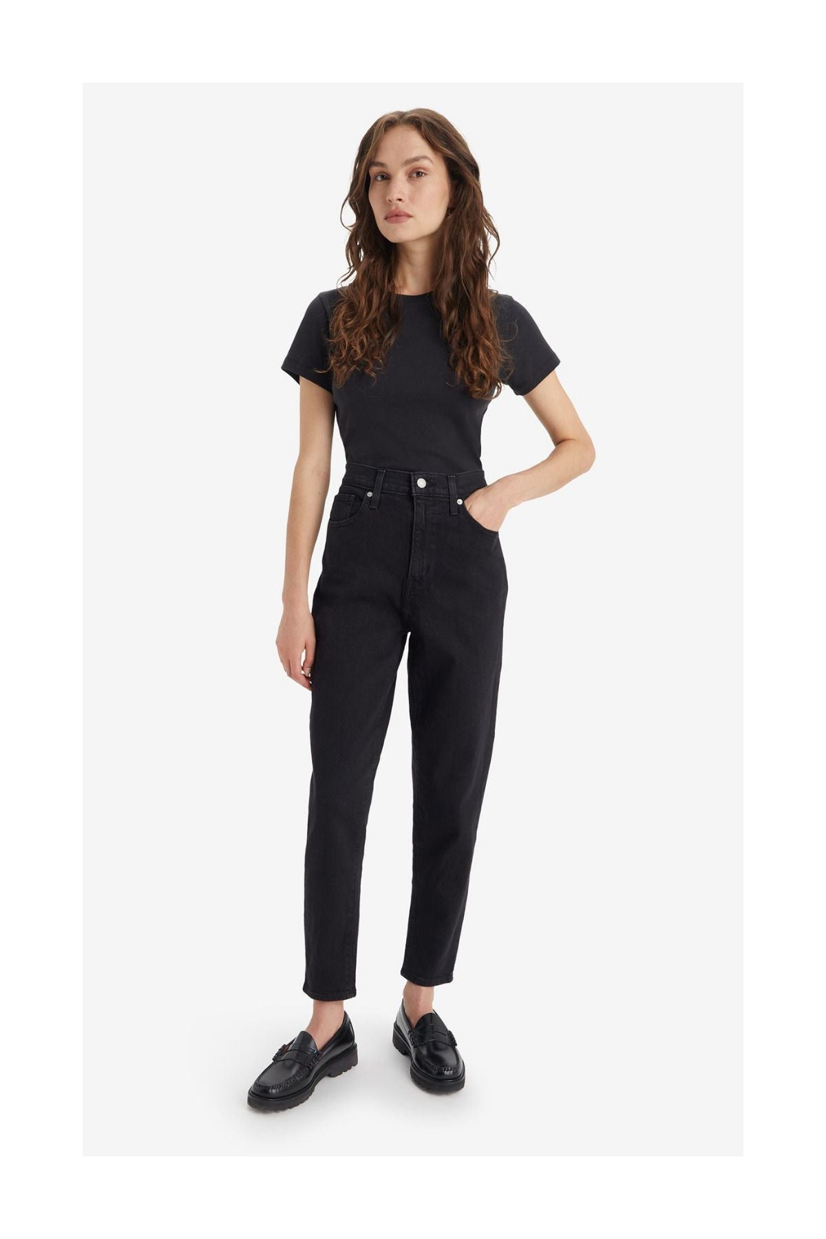Levi's Yüksek Bel Mom Jean - Minimalist Vintage Stil Kadın Kot Pantolon Main image