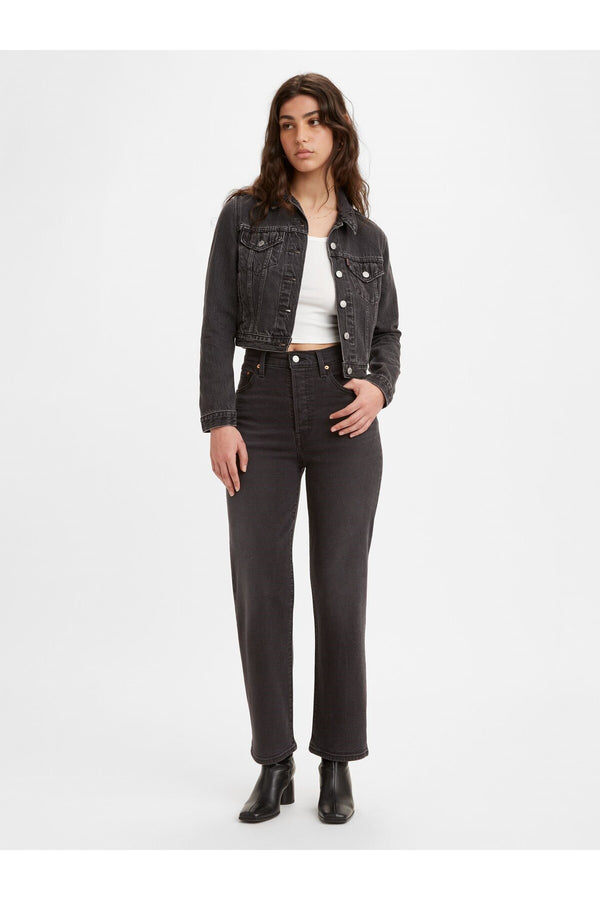 Levi's Yüksek Bel Straight Kadın Kot Pantolon - Minimalist Günlük Stil