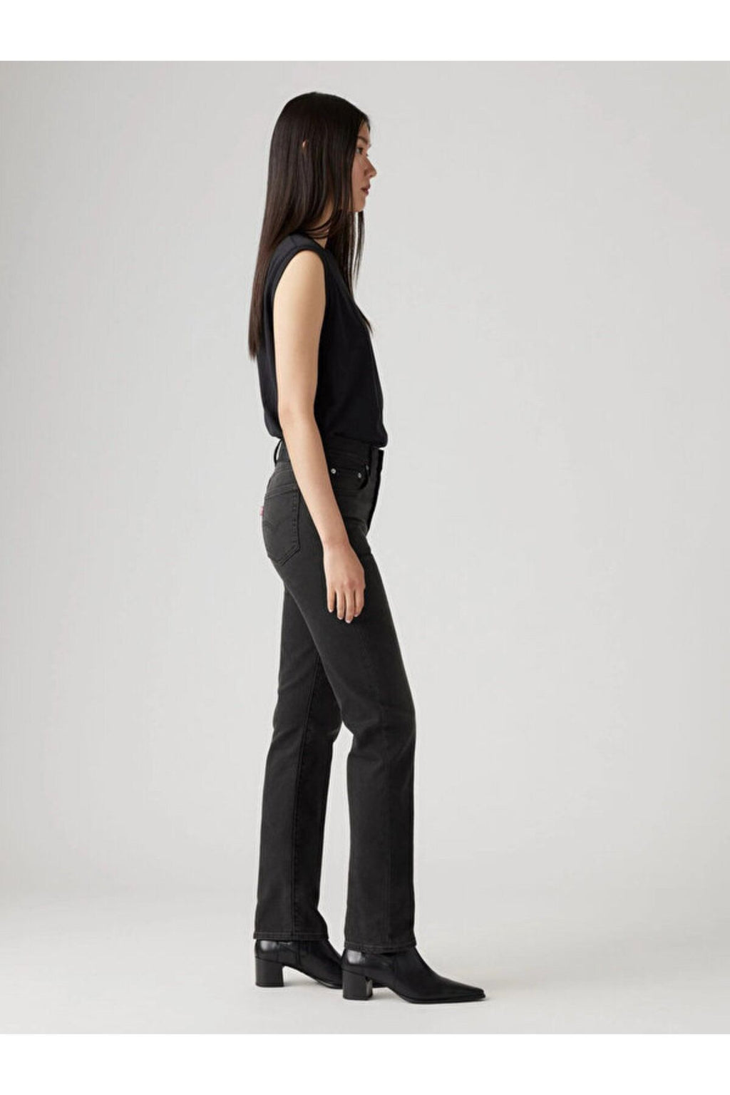 Levi's Yüksek Bel Straight Kadın Kot Pantolon - Minimalist Günlük Stil