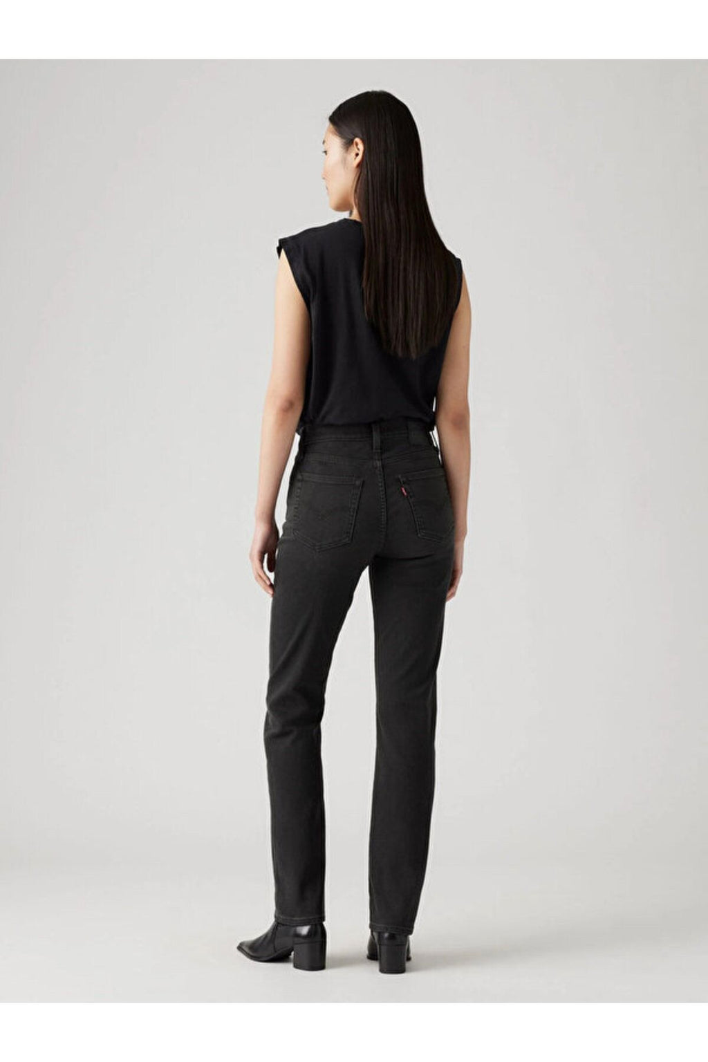 Levi's Yüksek Bel Straight Kadın Kot Pantolon - Minimalist Günlük Stil