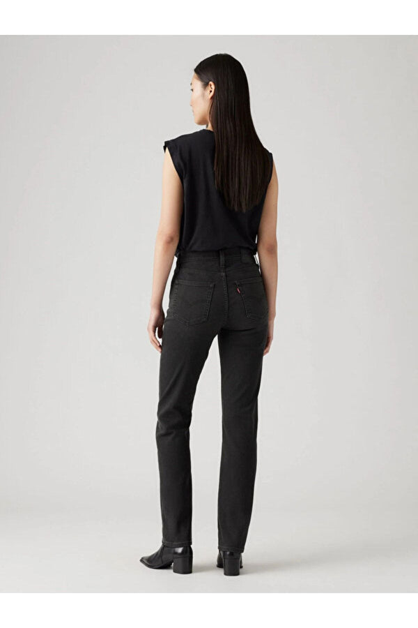 Levi's Yüksek Bel Straight Kadın Kot Pantolon - Minimalist Günlük Stil