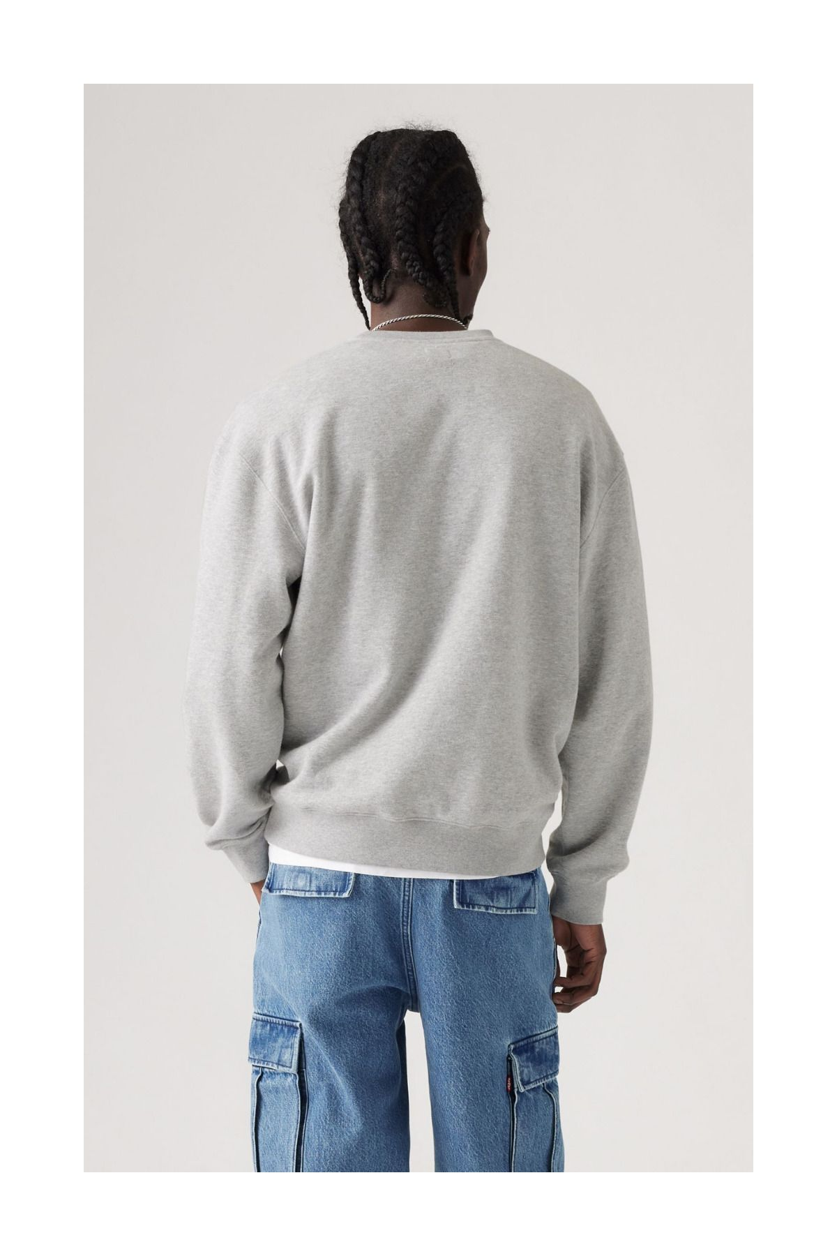 Levi's Oversize Yuvarlak Yaka Erkek Sweatshirt - Günlük Stil Secondary image