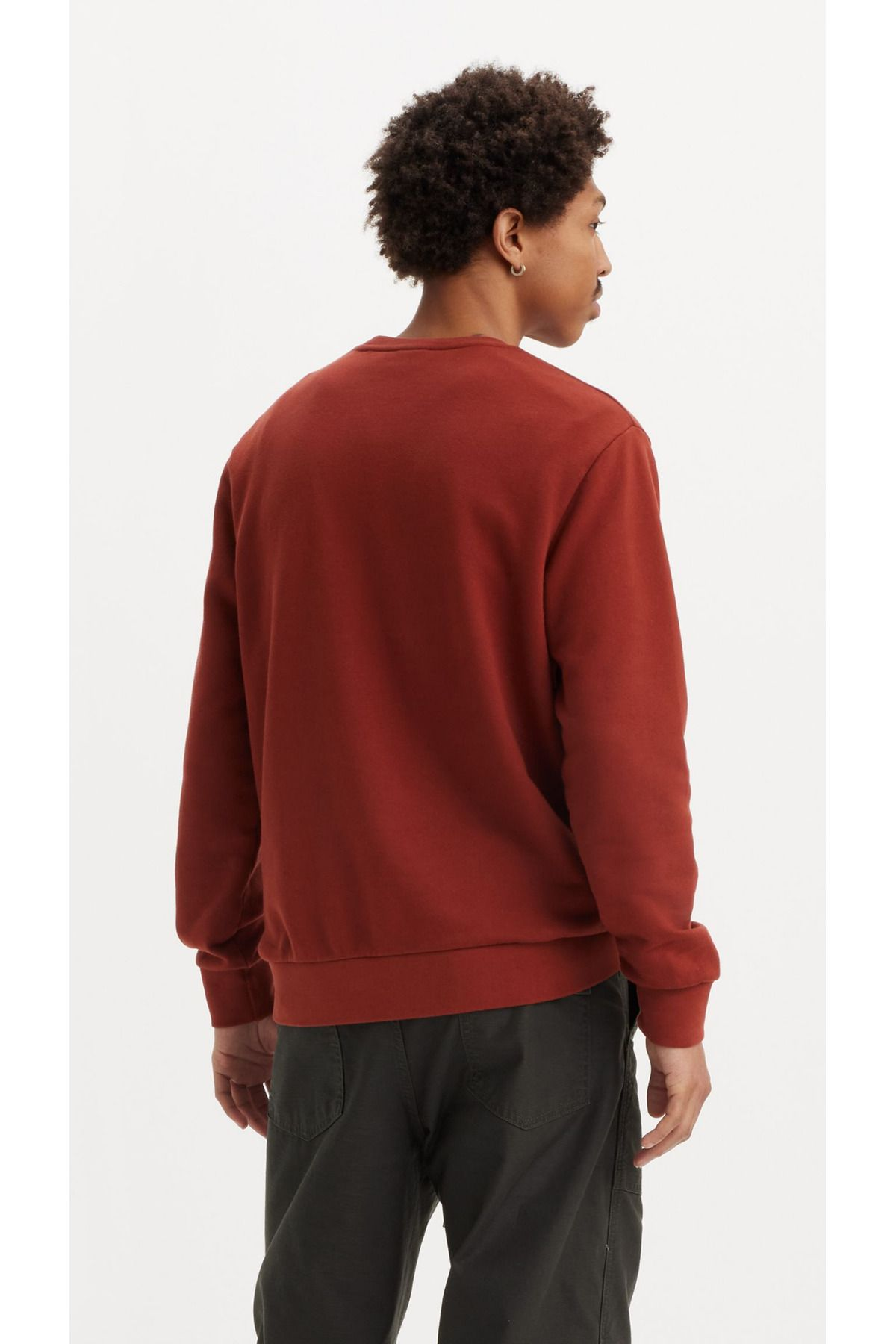 Levi's Erkek Oversize Yuvarlak Yaka Sweatshirt - Günlük & Streetwear Secondary image