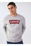 Levi's Erkek Minimalist Sweatshirt - Oversize, Rahat, Günlük