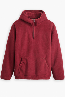 Levi's Oversize Kapüşonlu Polar Sweatshirt - Minimalist Günlük Stil