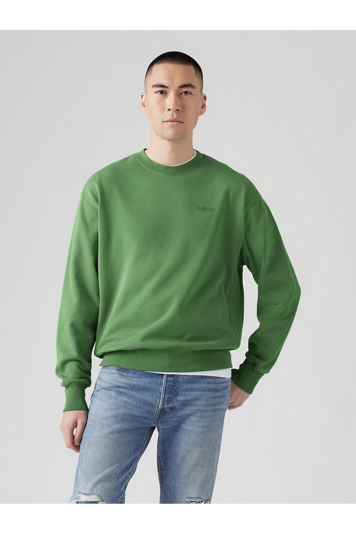 Levi's Erkek Oversize Sweatshirt - Yuvarlak Yaka - Günlük Stil Main image