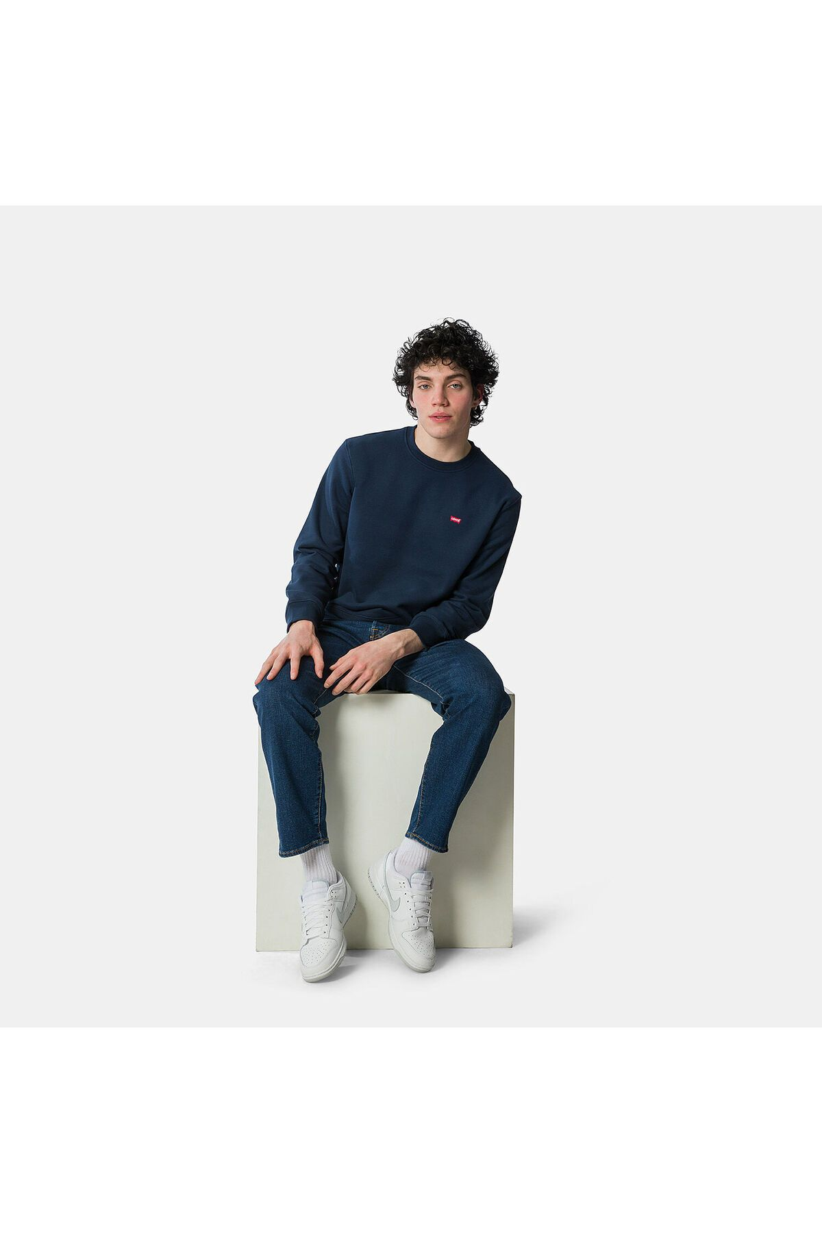 Levi's Erkek Minimalist Regular Fit Yuvarlak Yaka T-Shirt - Günlük Kullanım