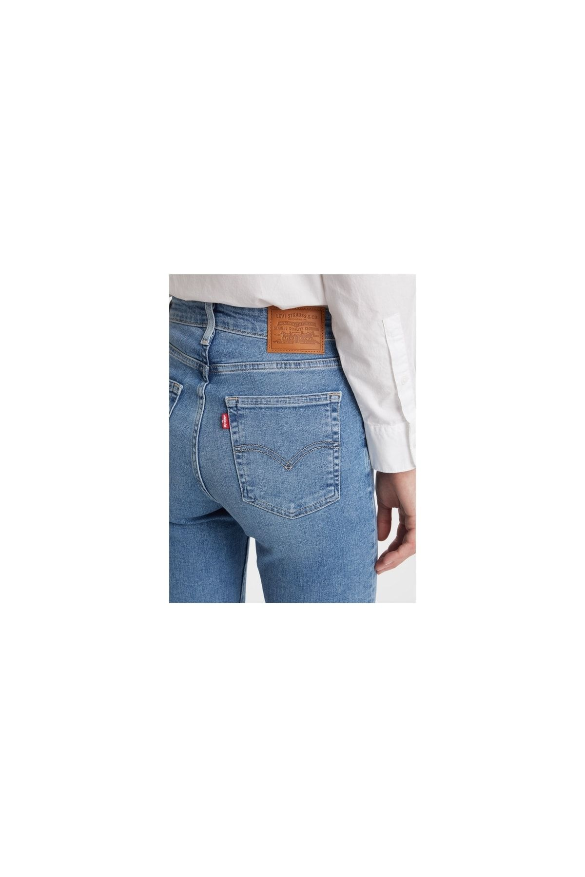 Levi's Yüksek Belli Dar Paça Midi Jean Pantolon - Günlük Şıklık Secondary image