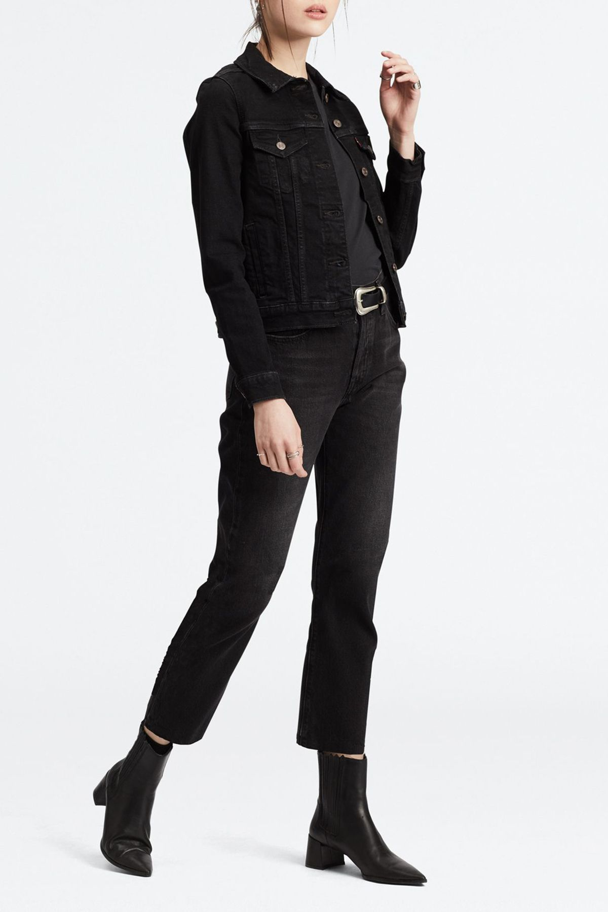 Levi's Minimalist Crop Jean Pantolon - Yüksek Bel, Dar Kesim Ana görsel