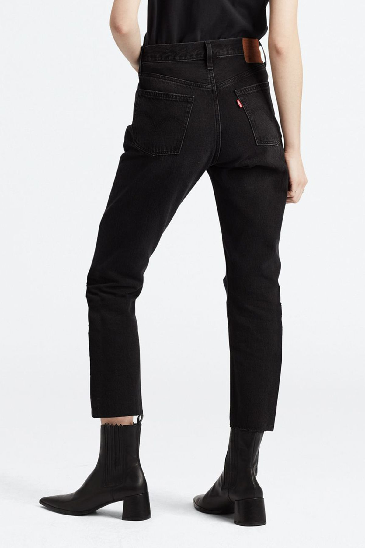 Levi's Minimalist Crop Jean Pantolon - Yüksek Bel, Dar Kesim