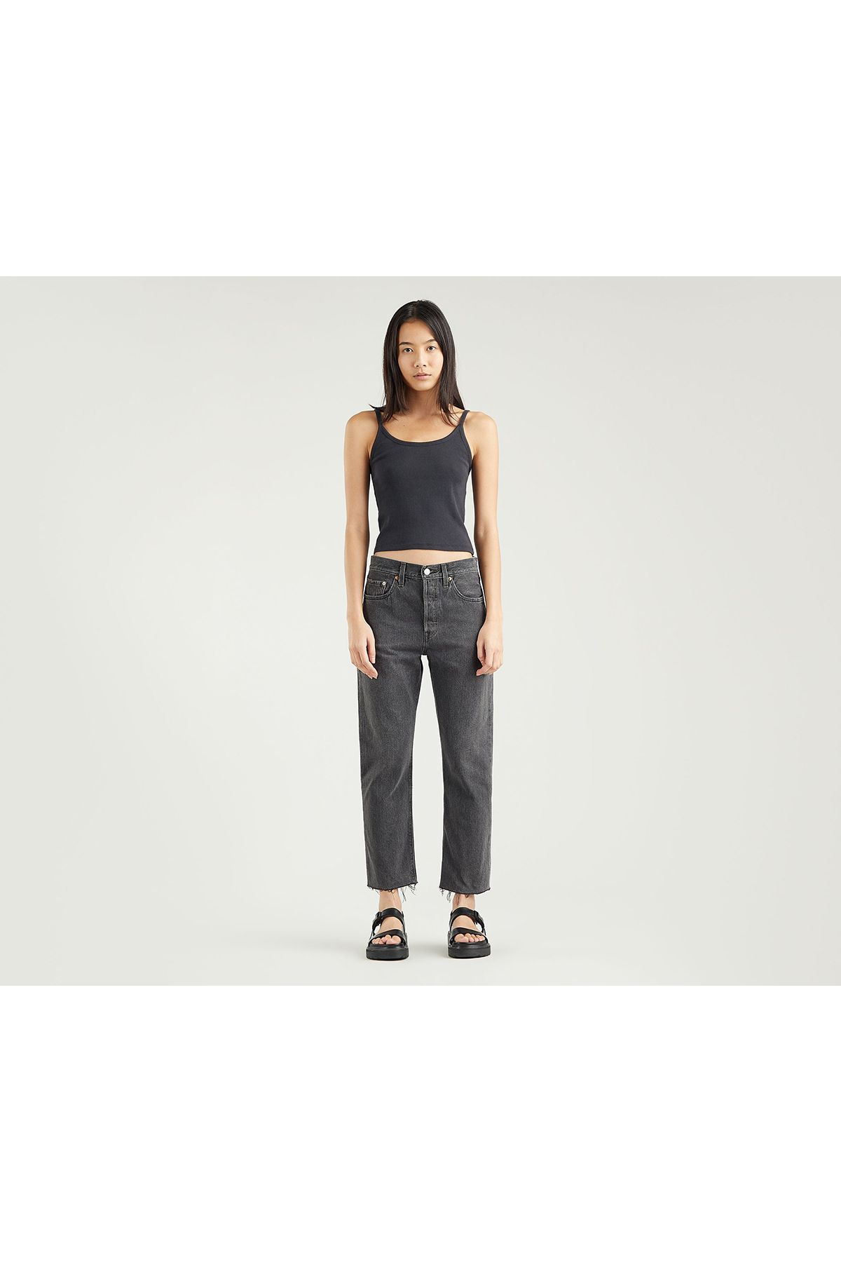 Levi's Kadın Minimalist Crop Jean Pantolon - Yüksek Bel Main image