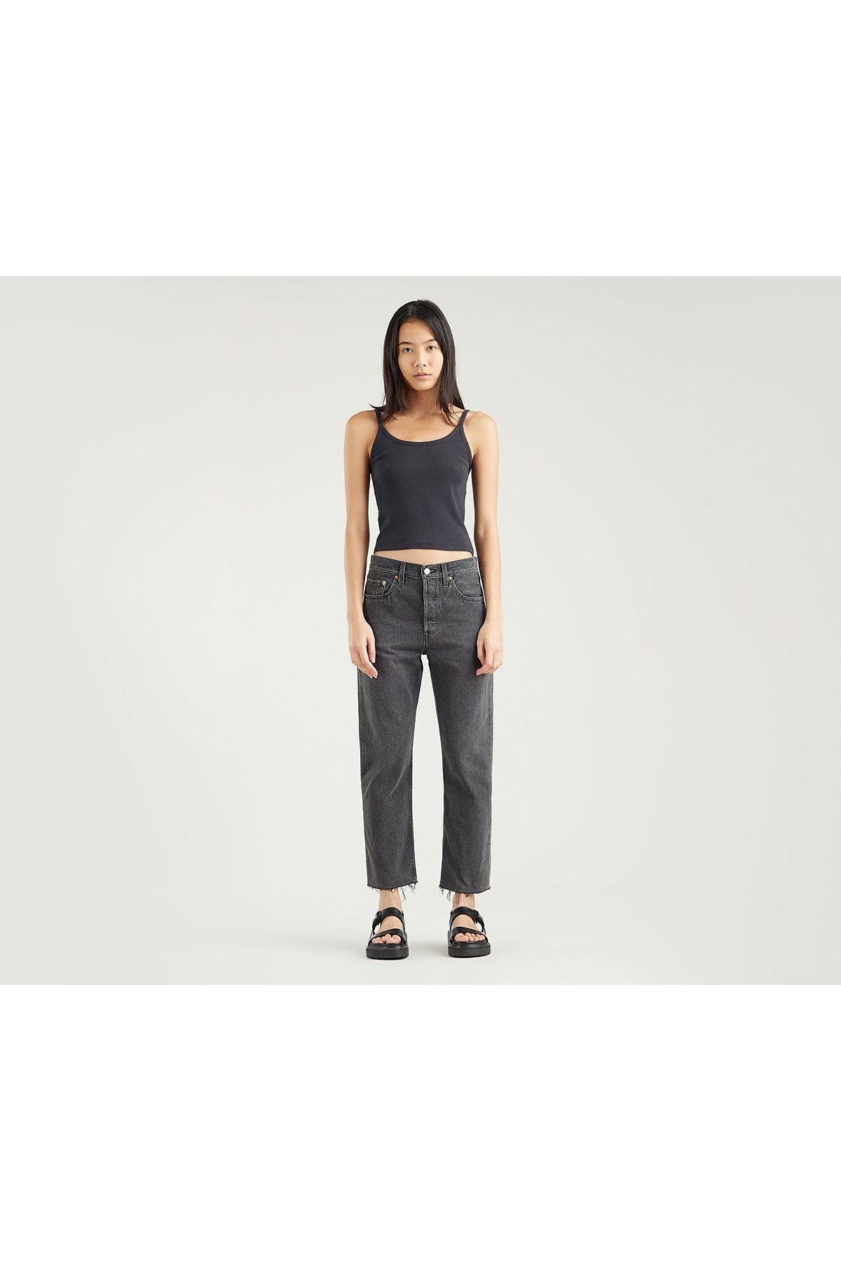 Levi's Kadın Minimalist Crop Jean Pantolon - Yüksek Bel