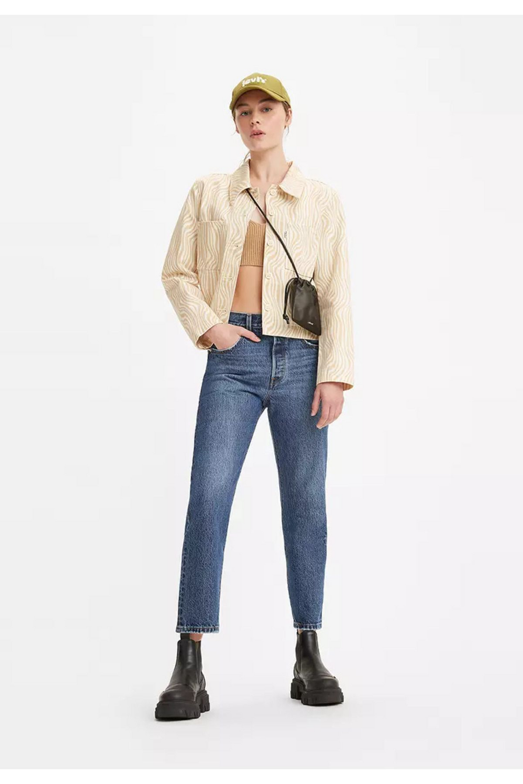Levi's Minimalist Yüksek Bel Midi Kot Pantolon - Günlük Şıklık