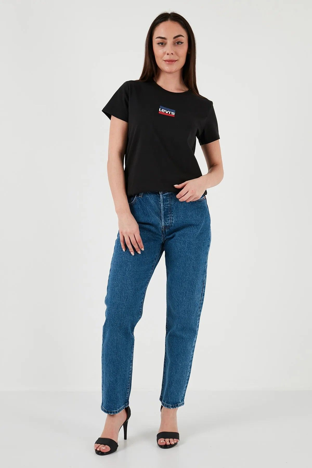 Levi's 501 Kadın Kot Pantolon - Yüksek Bel Straight Kesim Main image