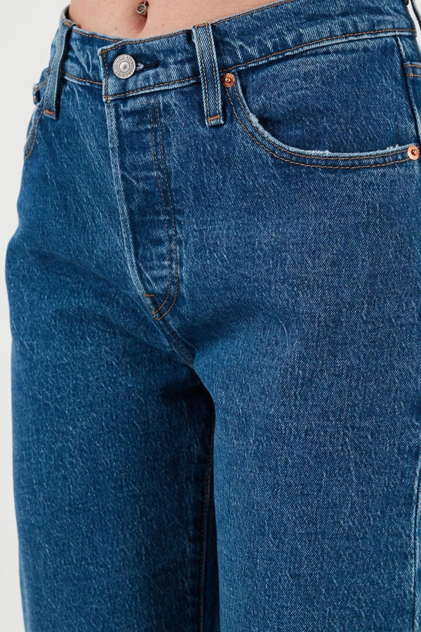 Levi's 501 Kadın Kot Pantolon - Yüksek Bel Straight Kesim