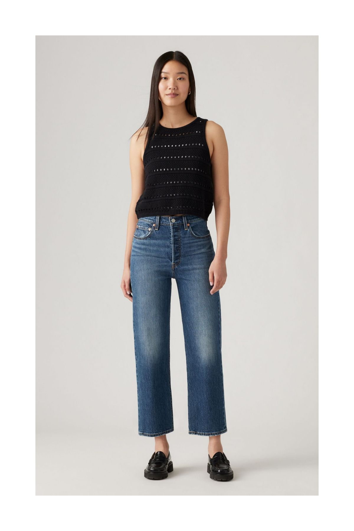 Levi's Yüksek Bel Midi Mom Jean - Oversize Günlük Kadın Kot Pantolon Main image