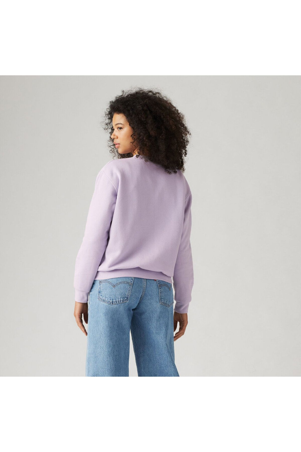 Levi's Oversized Yuvarlak Yaka Uzun Kol Kadın Sweatshirt - Minimalist Tarz