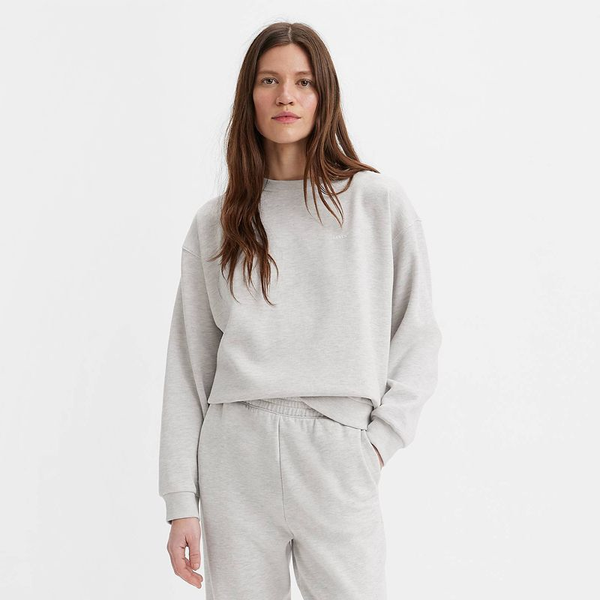 Levi's Oversize Yuvarlak Yaka Kadın Sweatshirt - Günlük Kullanım için İdeal