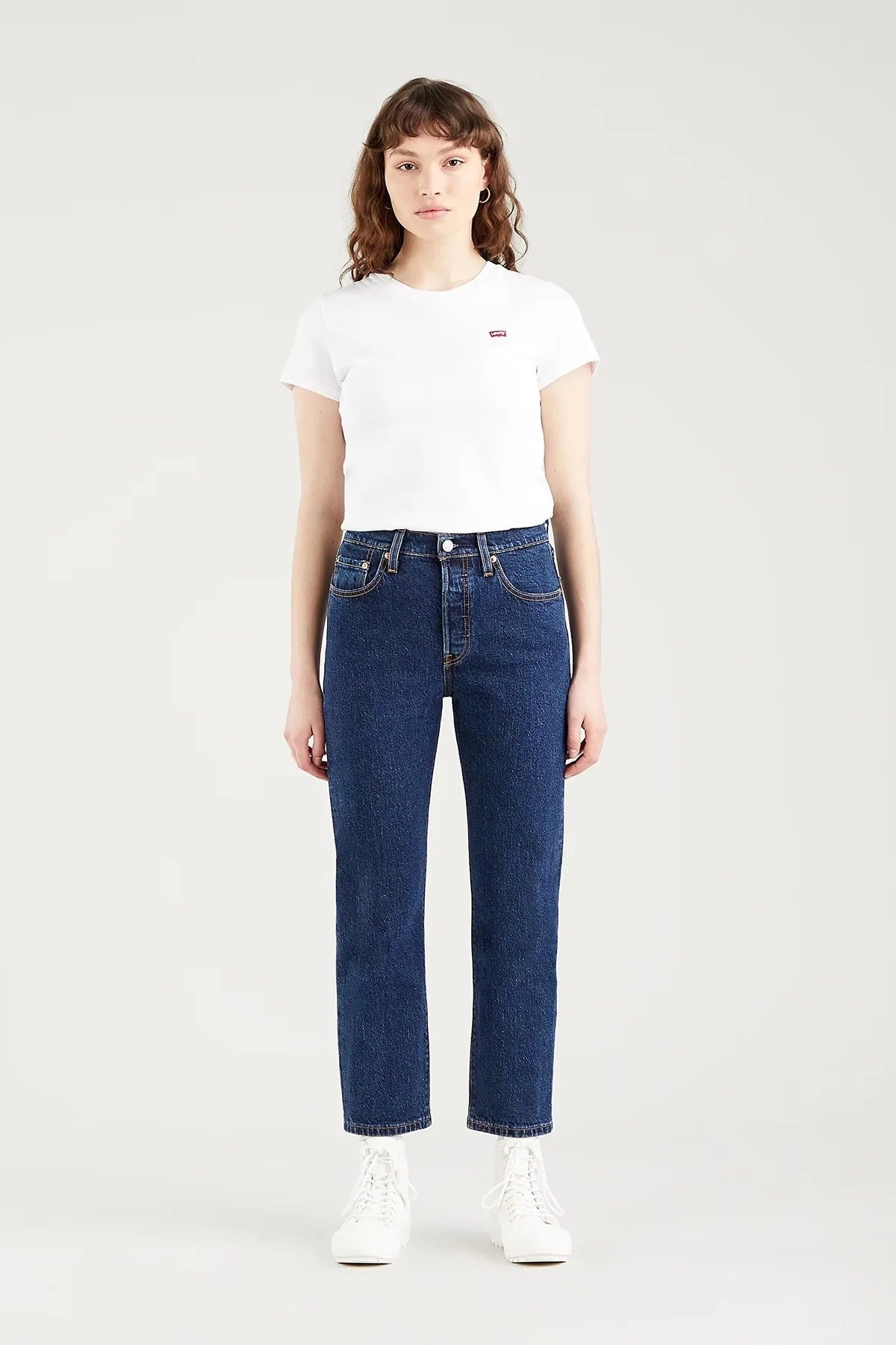 Levi's Kadın Yüksek Bel Straight Jean Pantolon - Minimalist Tarz Main image
