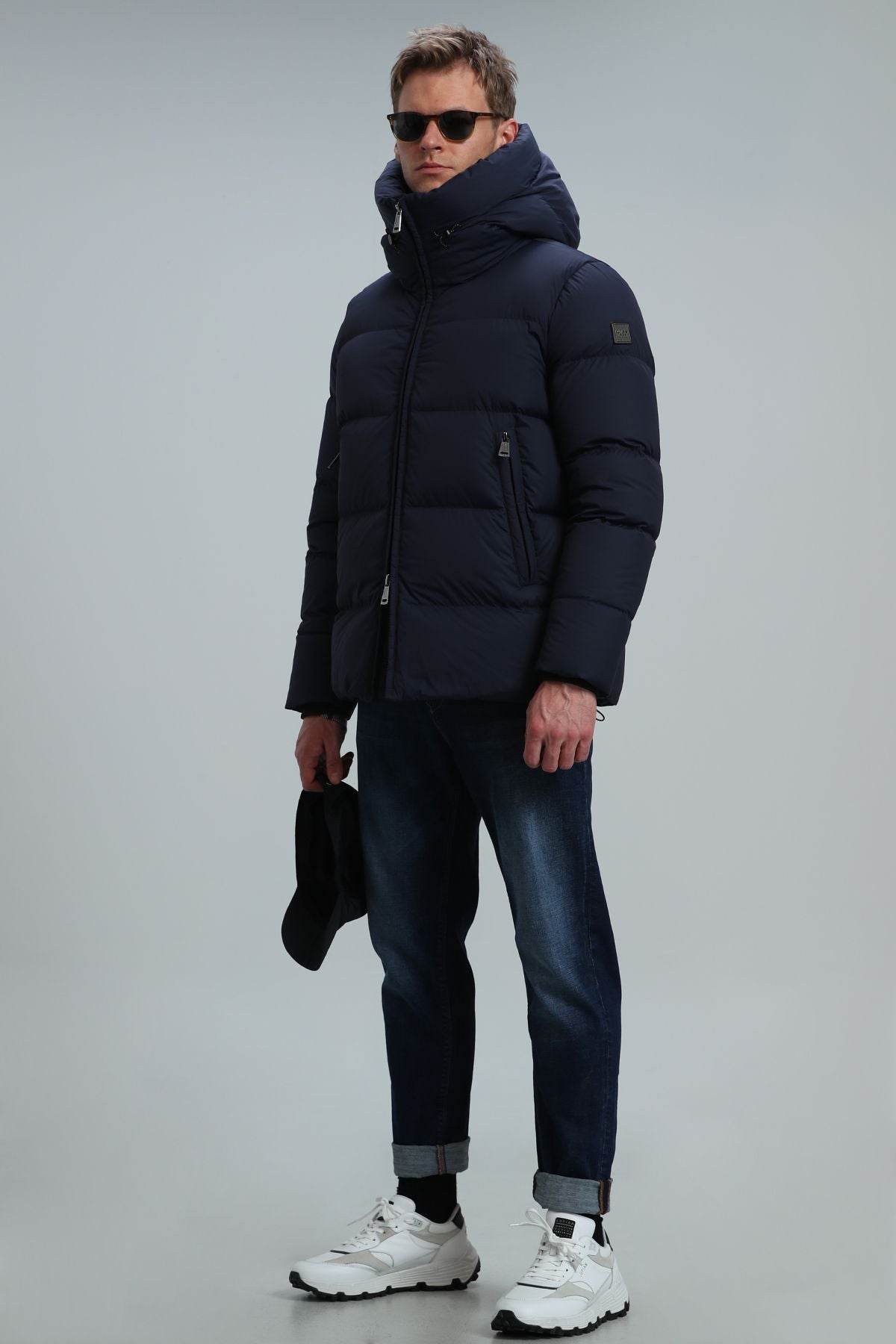Lufian Oversize Minimalist Erkek Kışlık Mont - Regular Fit