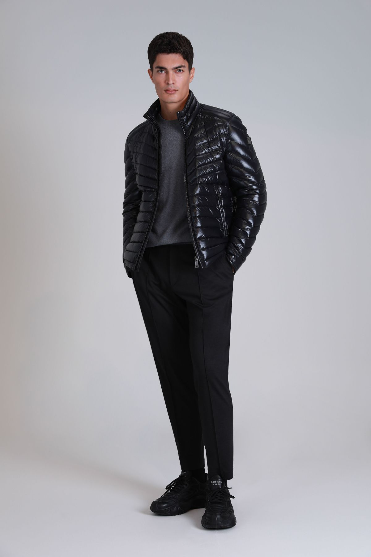 Lufian Oversize Minimalist Erkek Mont - Günlük Şıklık