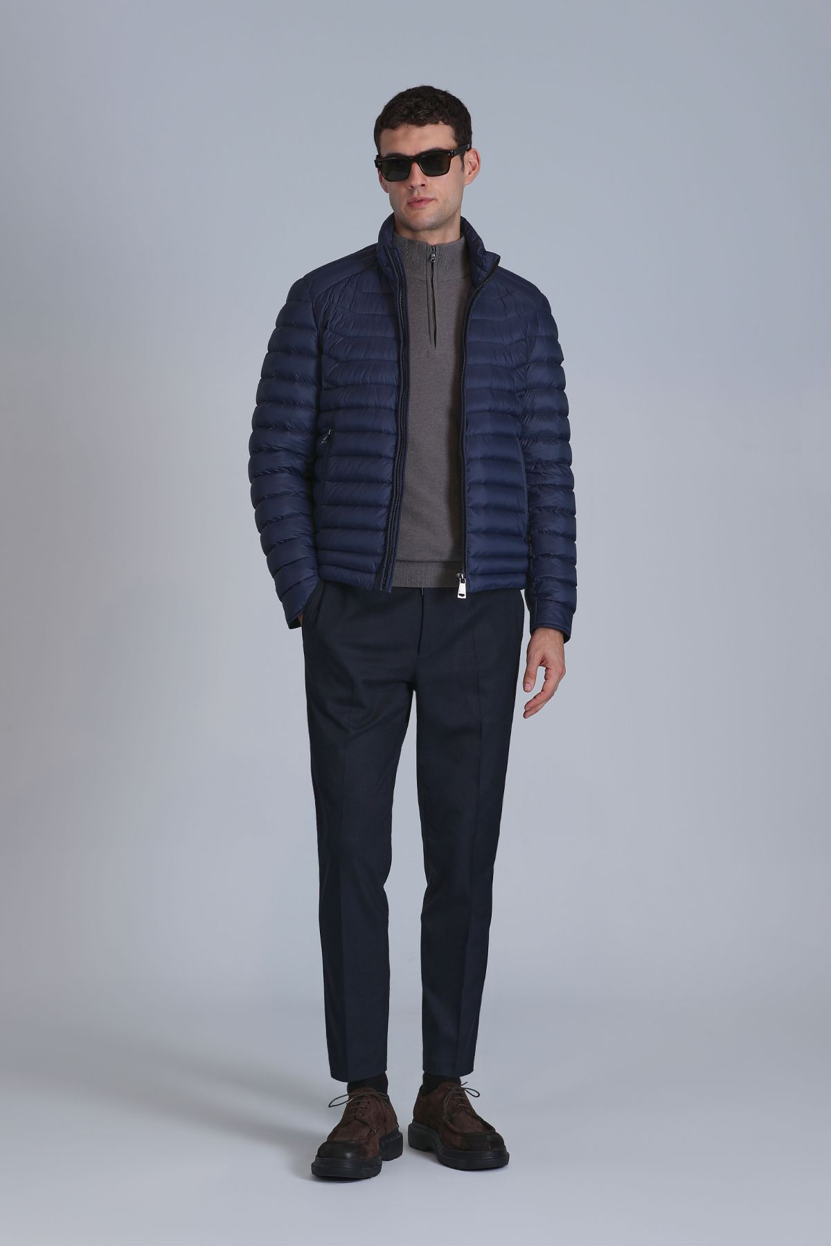 Lufian Minimalist Oversize Erkek Mont - Günlük Şıklık Main image