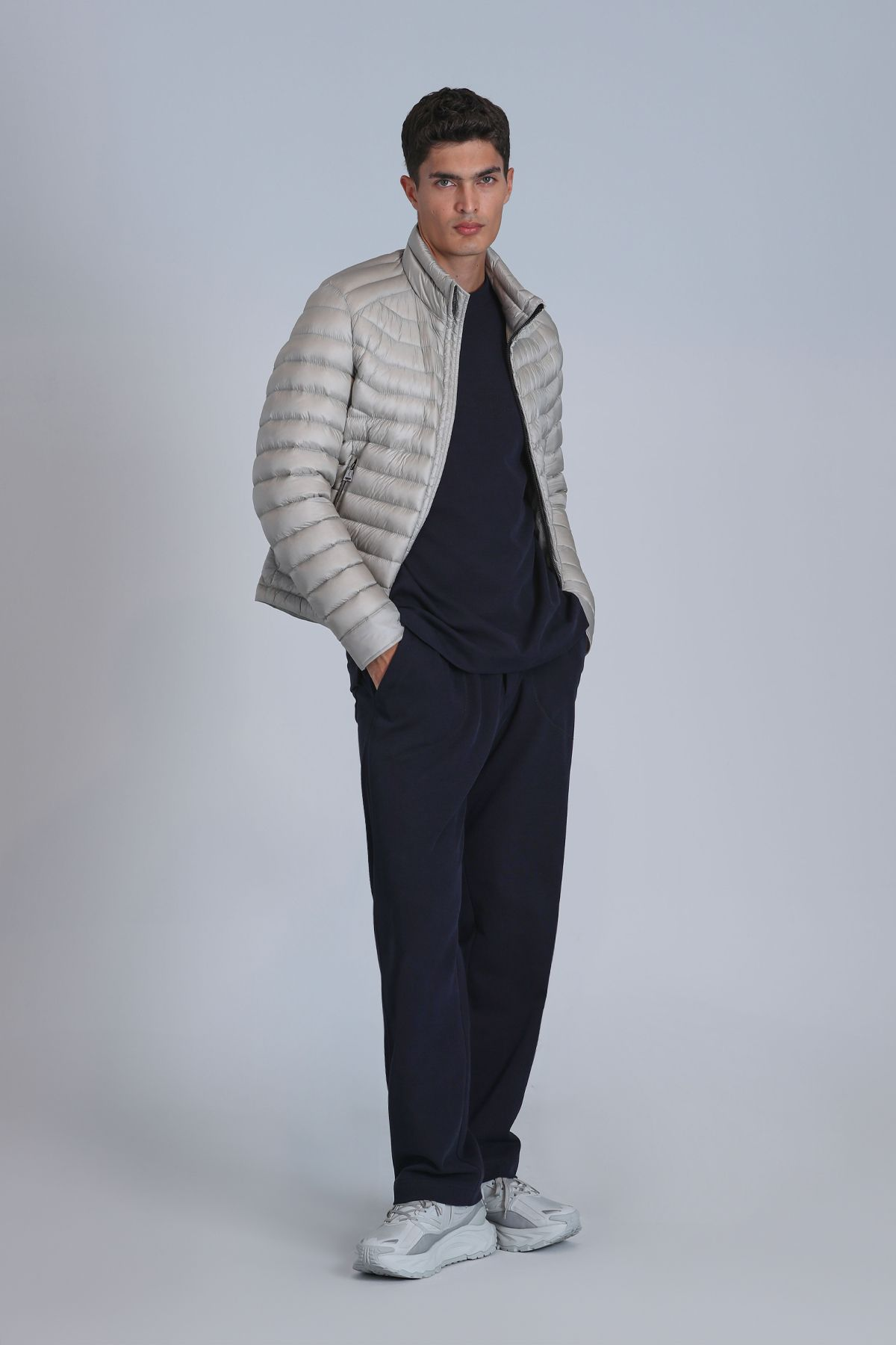 Lufian Minimalist Oversize Erkek Mont - Günlük Şıklık Secondary image