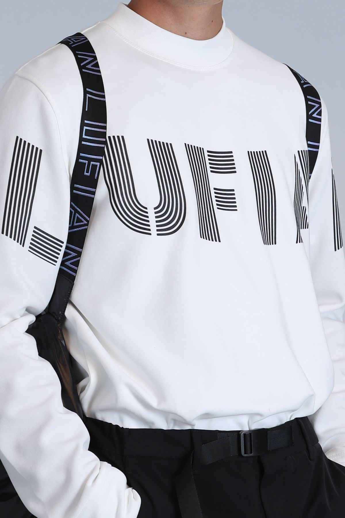 Lufian Oversize Uzun Kol Minimalist Erkek Sweatshirt - Günlük Stil