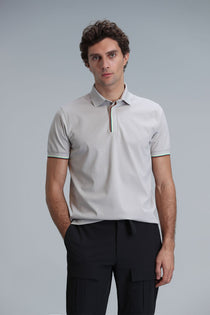 Lufian Minimalist Polo Yaka Kısa Kol Erkek T-Shirt - Günlük & Şık