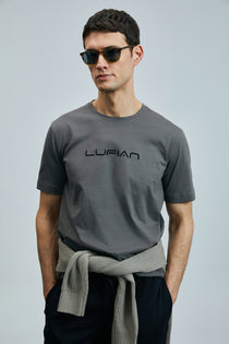 Lufian Minimalist Erkek Kısa Kol T-Shirt - Günlük, Rahat, Kaliteli