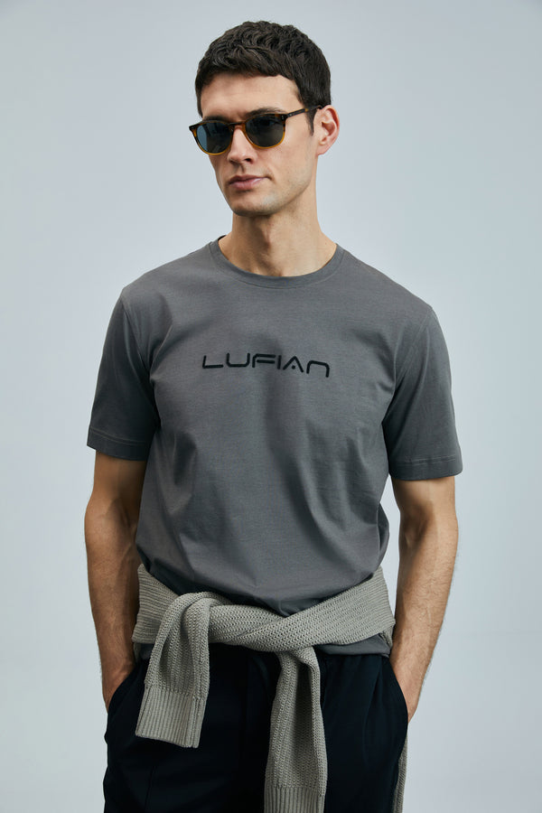 Lufian Minimalist Erkek Kısa Kol T-Shirt - Günlük, Rahat, Kaliteli