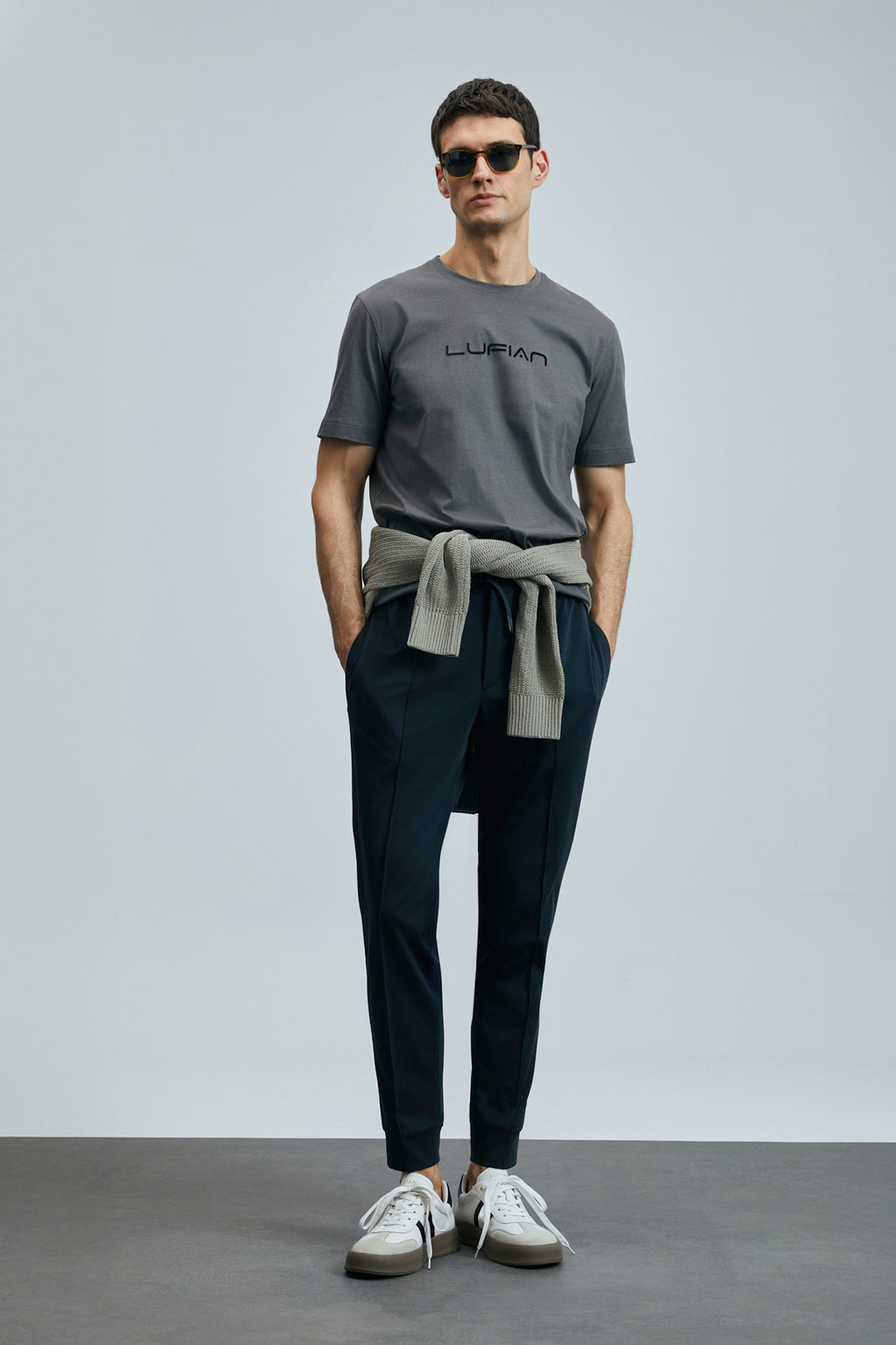 Lufian Minimalist Erkek Kısa Kol T-Shirt - Günlük, Rahat, Kaliteli