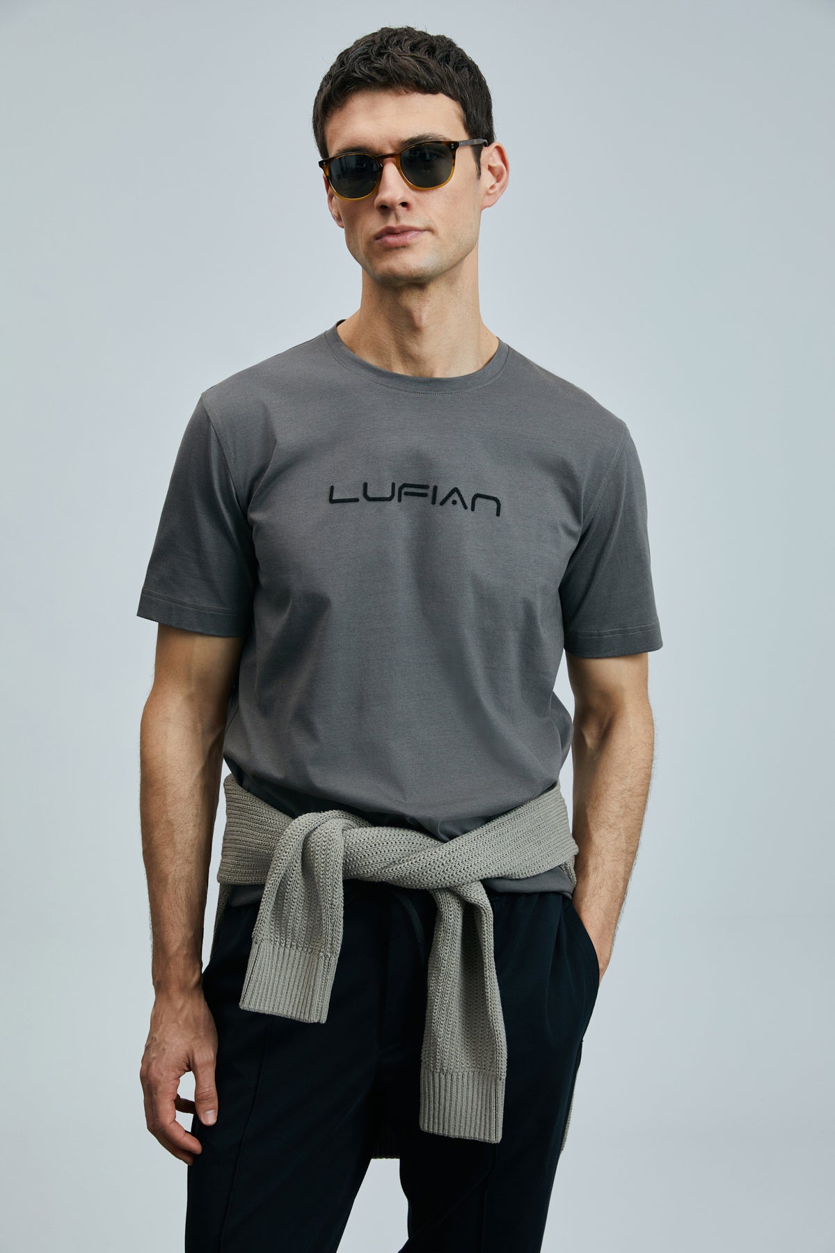 Lufian Minimalist Erkek Kısa Kol T-Shirt - Günlük, Rahat, Kaliteli