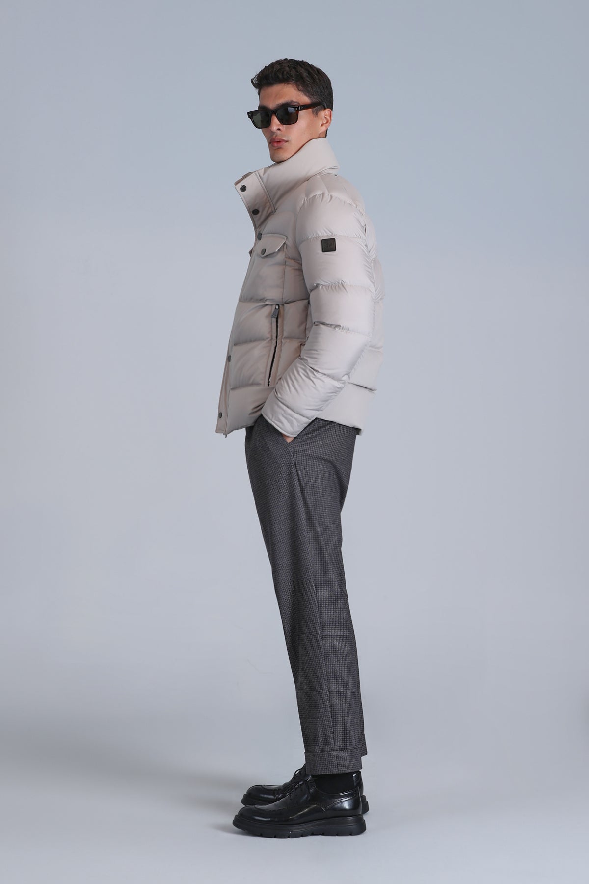 Lufian Minimalist Oversize Erkek Kışlık Mont - Günlük Kullanım Main image