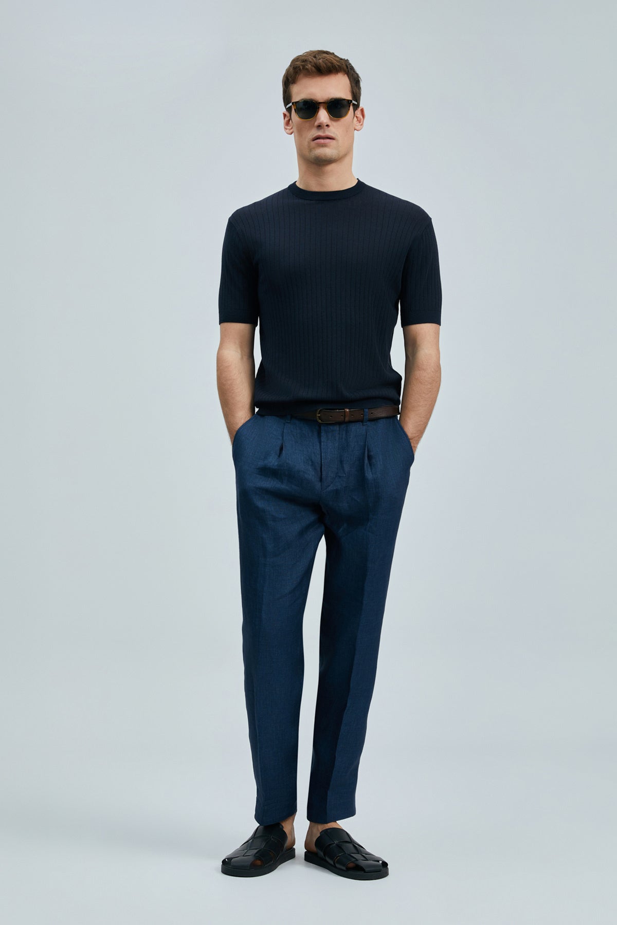 Lufian Minimalist Regular Fit Kısa Kol Erkek T-Shirt - Günlük Şıklık Main image