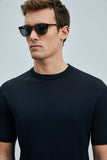 Lufian Minimalist Regular Fit Kısa Kol Erkek T-Shirt - Günlük Şıklık