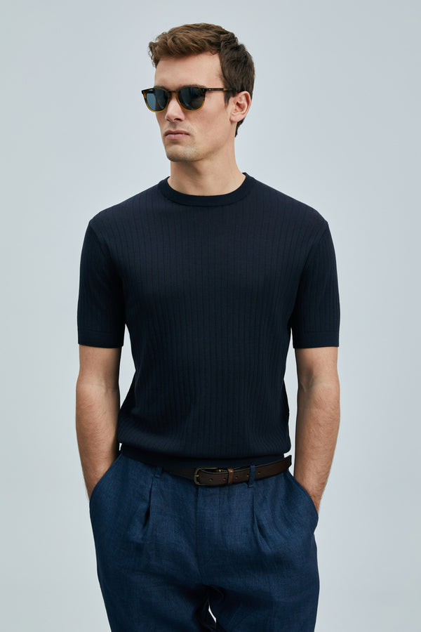 Lufian Minimalist Regular Fit Kısa Kol Erkek T-Shirt - Günlük Şıklık