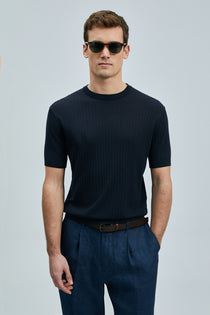 Lufian Minimalist Regular Fit Kısa Kol Erkek T-Shirt - Günlük Şıklık