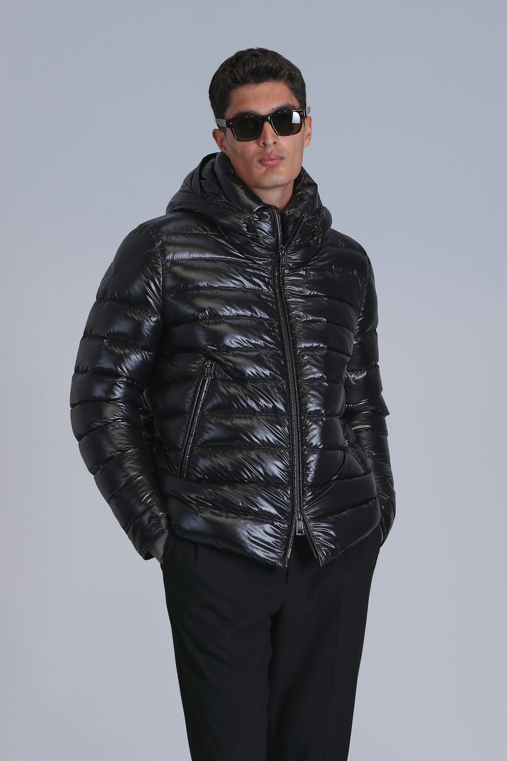 Lufian Oversize Kapüşonlu Erkek Kışlık Mont - Minimalist Tasarım