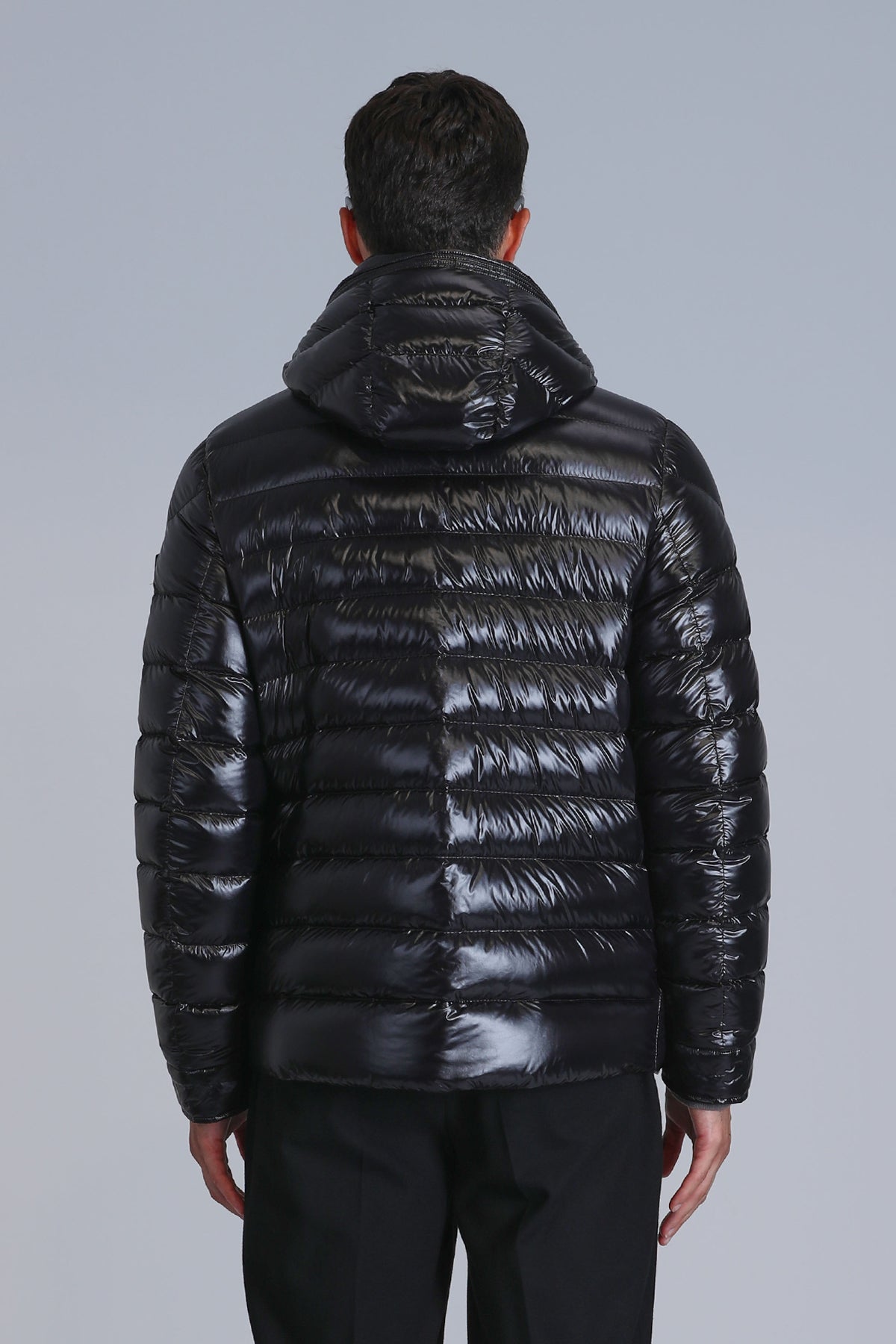 Lufian Oversize Kapüşonlu Erkek Kışlık Mont - Minimalist Tasarım