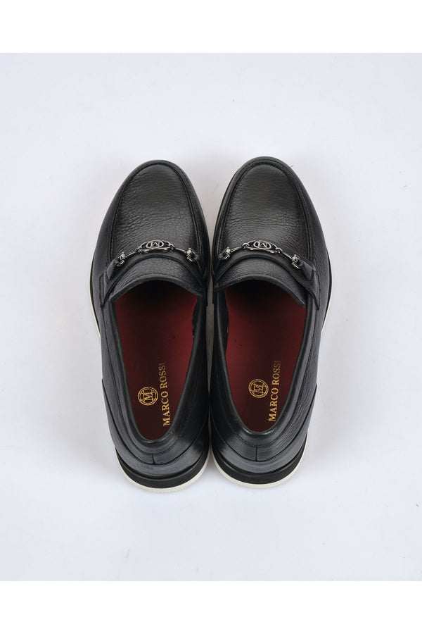 Marco Rossi Minimalist Deri Loafer Erkek Ayakkabı - Günlük Şıklık