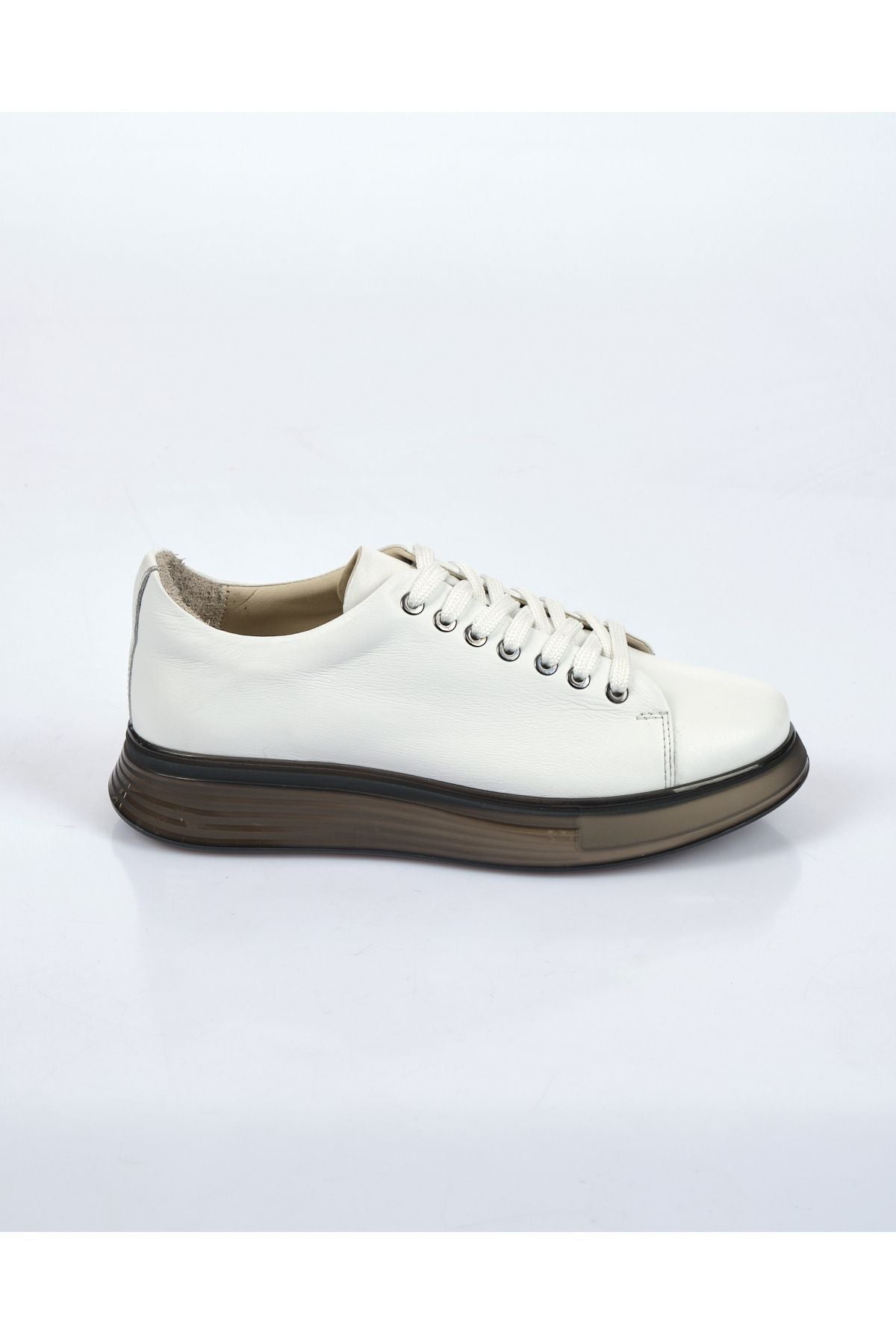 Marco Rossi Minimalist Deri Sneaker - Platform Taban - Günlük Spor Main image