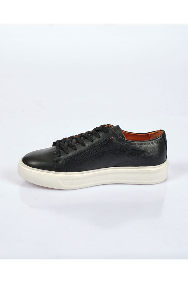 Marco Rossi Minimalist Deri Erkek Sneaker - Günlük Spor Ayakkabı