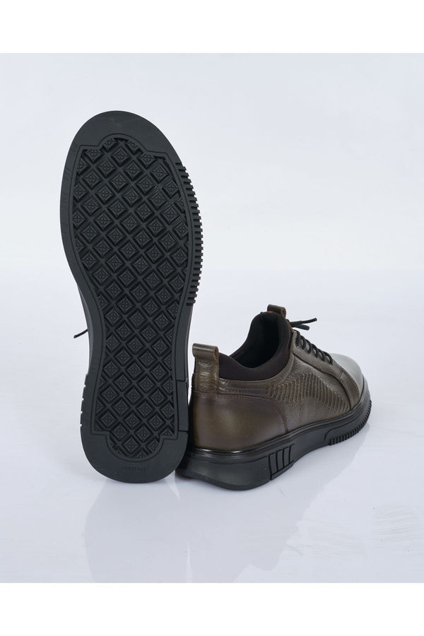 Marco Rossi Minimalist Deri Erkek Sneaker - Rahat ve Şık Günlük Ayakkabı