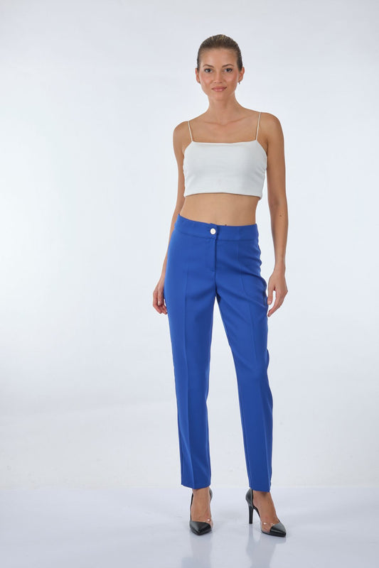 Miaruj Minimalist Kadın Pantolon - Regular Fit - Günlük & Ofis